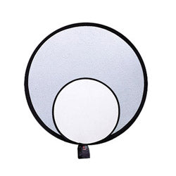 32" Collapsible Reflector - Silver / White
