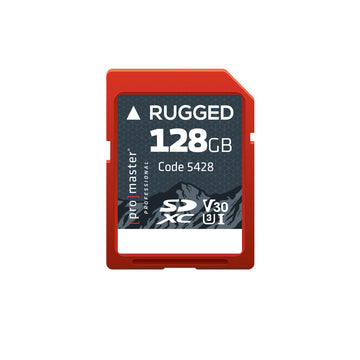 SDXC 128GB Rugged%3cspan%3e%26trade%3b%3c%2fspan%3e UHS-I V30 Memory Card