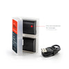 Li-ion Battery for Canon LP-E6P with USB-C Charging