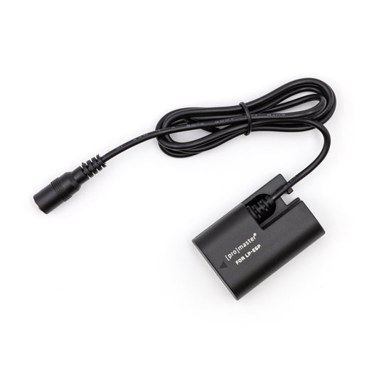 DC Coupler with AC Power Supply for Canon LP-E6P